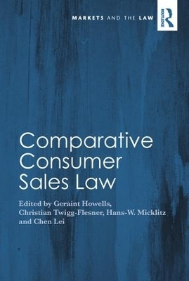 Comparative Consumer Sales Law - 