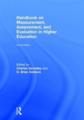 Handbook on Measurement, Assessment, and Evaluation in Higher Education - 