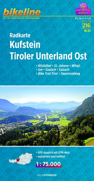 Radkarte Kufstein Tiroler Unterland Ost (RK-A13)