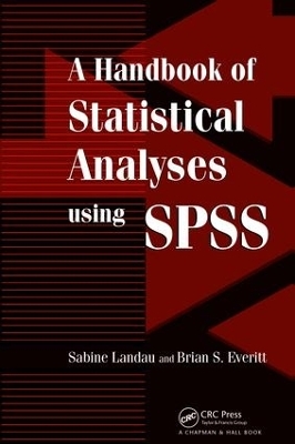 A Handbook of Statistical Analyses Using SPSS - Sabine Landau