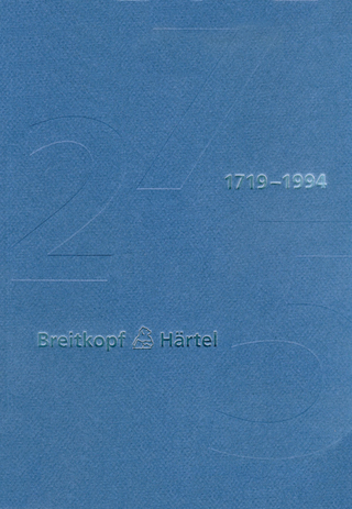Breitkopf & Härtel 1719-1994