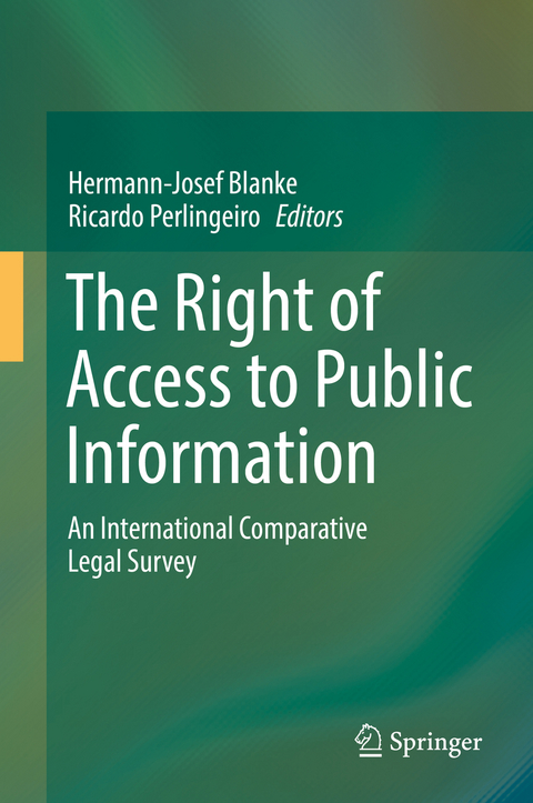 The Right of Access to Public Information - 