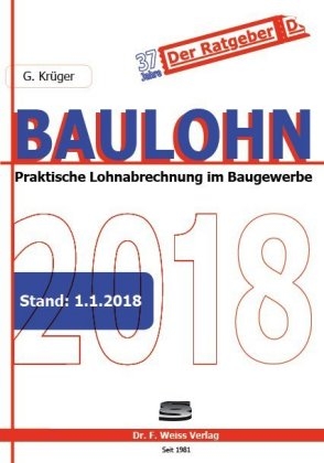 Baulohn 2018 - G&uuml;nther Kr&uuml;ger