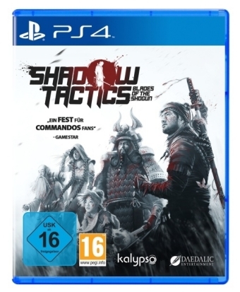 Shadow Tactics, Blades of the Shogun, 1 PS4-Blu-Ray-Disc