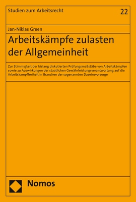 Arbeitskämpfe zulasten der Allgemeinheit