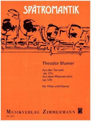 Aus der Tierwelt op. 57a, Flöte und Klavier