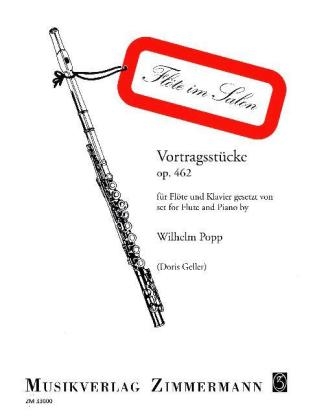 Vortragsstücke op. 462, Flöte und Klavier