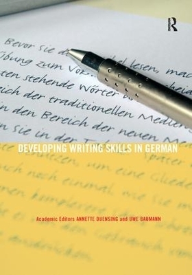 Developing Writing Skills in German - 