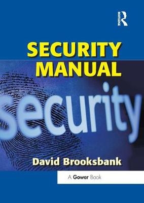 Security Manual - David Brooksbank