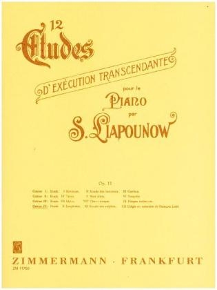 Zwölf Etüden in fortschreitender Schwierigkeit