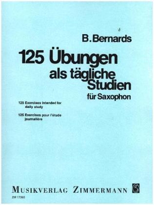 125 Übungen als tägliche Studien, Saxophon
