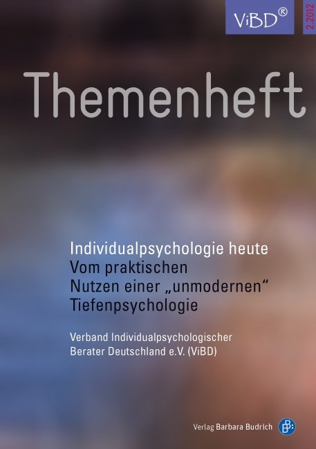 Individualpsychologie heute