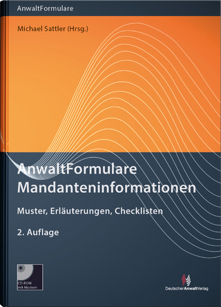 AnwaltFormulare Mandanteninformationen