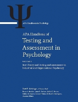 APA Handbook of Testing and Assessment in Psychology - 
