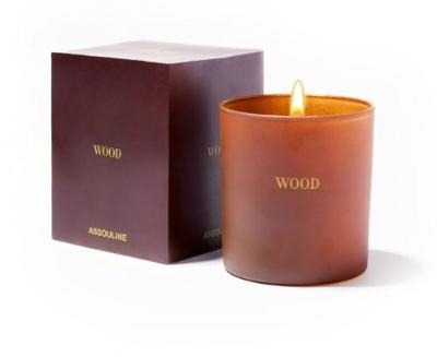 Wood Library Candle -  Assouline