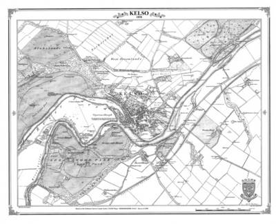 Kelso 1858 Heritage Cartography Victorian Town Map Series - Peter J. Adams