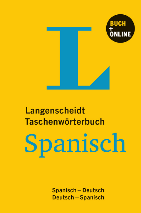 Langenscheidt Taschenw&ouml;rterbuch Spanisch - Buch mit Online-Anbindung - 