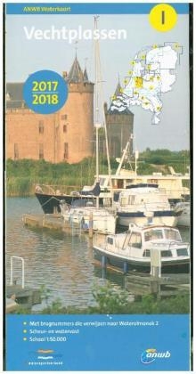 ANWB Waterkaart Wasserkarte I Vechtplassen