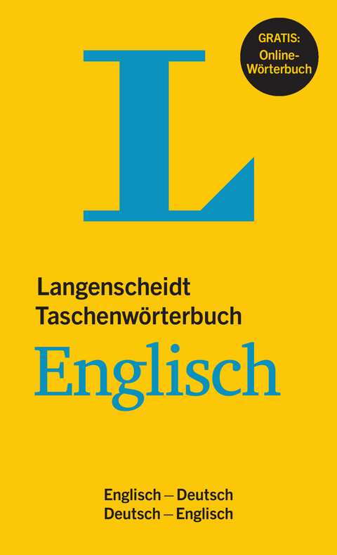 Langenscheidt Taschenw&ouml;rterbuch Englisch - Buch mit Online-Anbindung - 