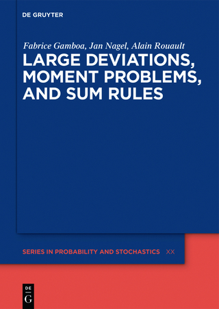 Large Deviations, Moment Problems, and Sum Rules
