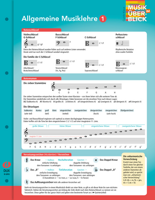 Allgemeine Musiklehre 1 
