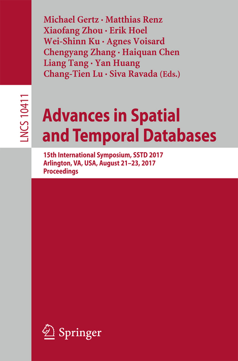 Advances in Spatial and Temporal Databases - 