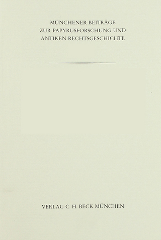Münchener Beiträge zur Papyrusforschung und antiken Rechtsgeschichte / Münchener Beiträge zur Papyrusforschung Heft 66: Internationaler Papyrologenkongreß (13.) 1971 in Hamburg