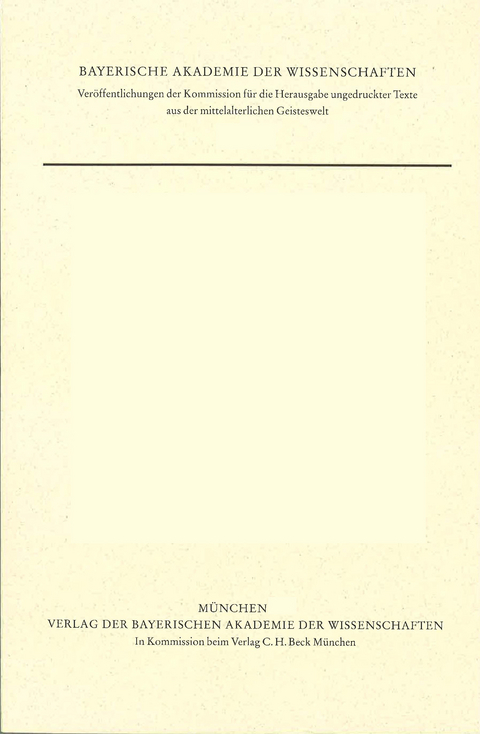 Ver&ouml;ffentlichungen ungedruckter Texte aus der mittelalterlichen Geisteswelt / Quaestiones in librum secundum Sententiarum - Robert Kilwardby