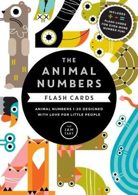 The Animal Numbers Flash Cards