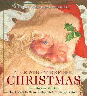 The Night Before Christmas Oversized Padded Board Book - Clement Moore