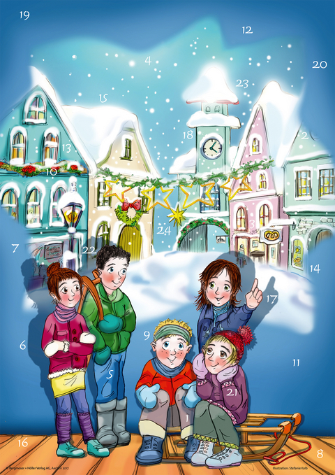 F&uuml;nf retten den Advent - Nina Peitsch