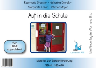 Ein Kindertag in Wort und Bild - Auf in die Schule - Bildkarten