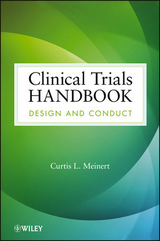 Clinical Trials Handbook -  Curtis L. Meinert
