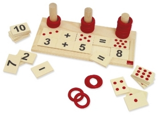 Addieren und Subtrahieren (Kinderspiel)