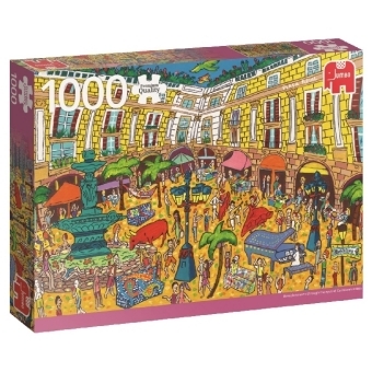 Pla&ccedil;a Reial, Barcelona (Puzzle)