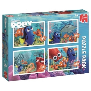 Disney Finding Dory, 4 in 1 Bumper Pack (Kinderpuzzle)