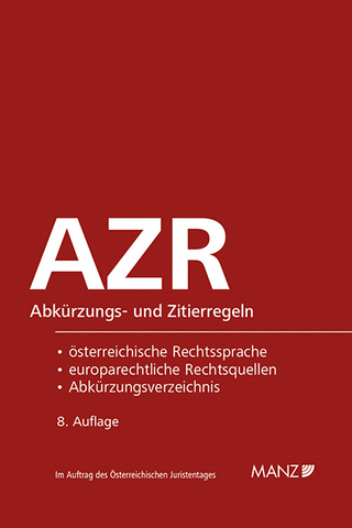 Abkürzungs- und Zitierregeln AZR