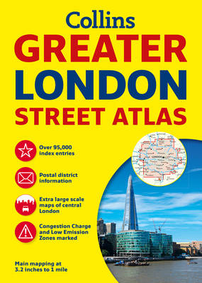 Collins Greater London Street Atlas -  Collins Maps