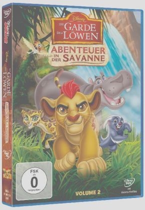 Die Garde der L&ouml;wen - Abenteuer in der Savanne, 1 DVD