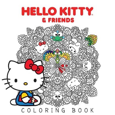 Hello Kitty & Friends Coloring Book - 