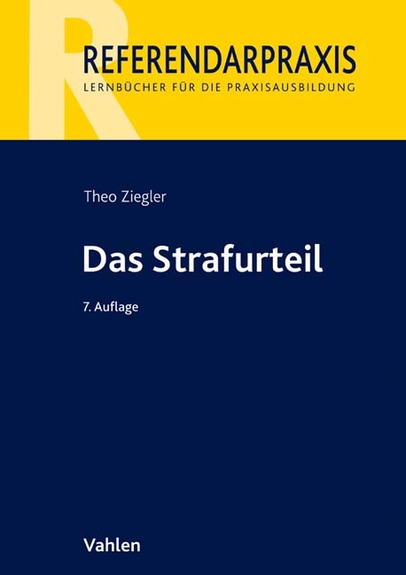 Das Strafurteil - Theo Ziegler
