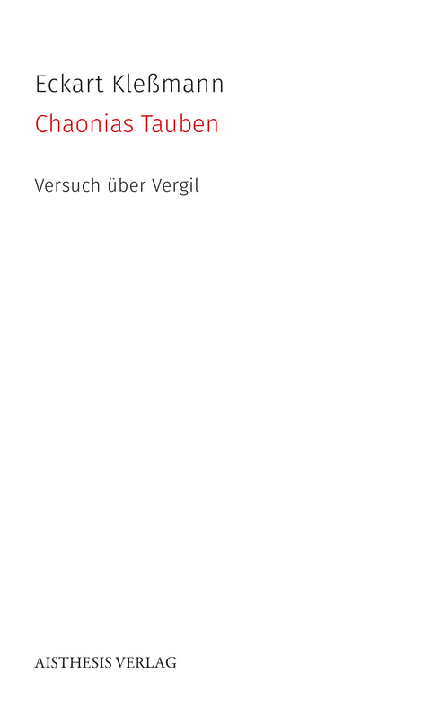 Chaonias Tauben - Eckart Kle&szlig;mann