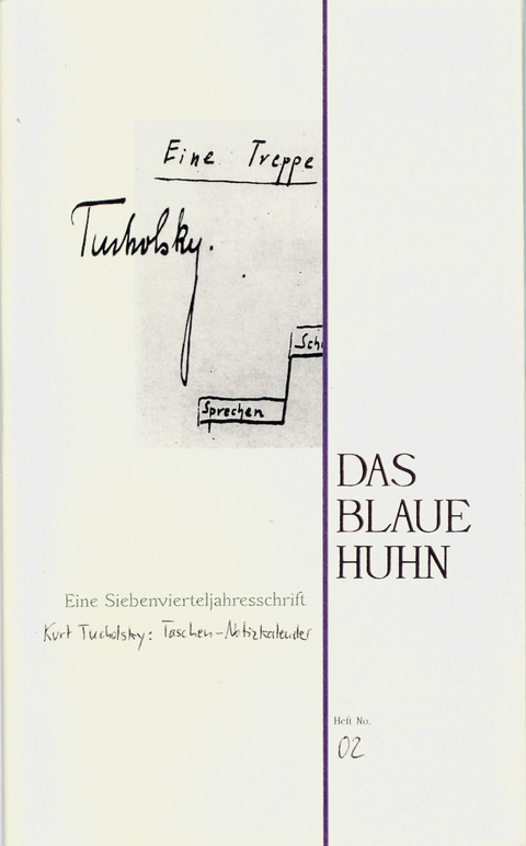 Taschen-Notizkalender - Kurt Tucholsky