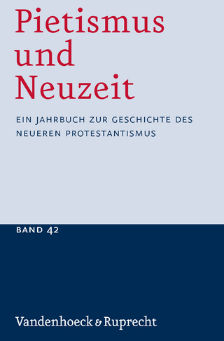 Pietismus und Neuzeit Band 42 – 2016