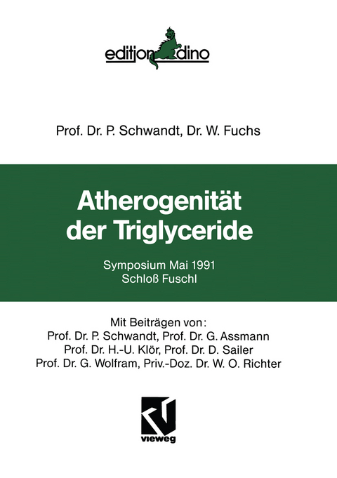 Atherogenit&auml;t der Triglyceride - P. Schwandt, W. Fuchs