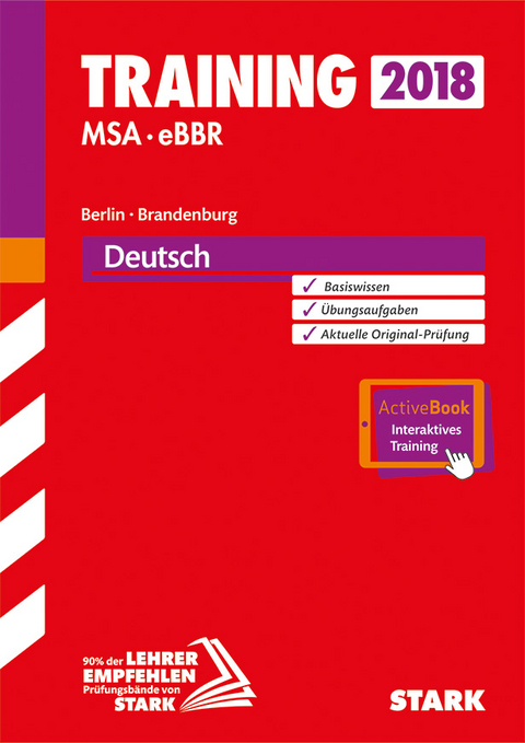 Training Mittlerer Schulabschluss Berlin/Brandenburg - Deutsch inkl. Online-Pr&uuml;fungstraining