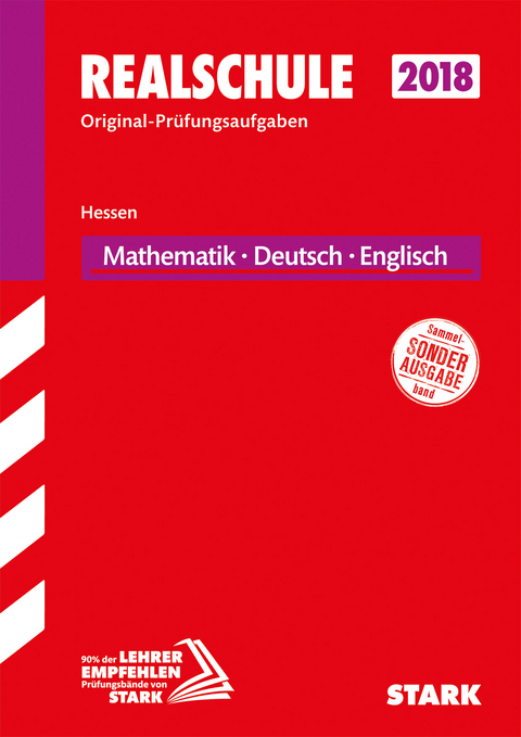 Original-Pr&uuml;fungen Realschule - Mathematik, Deutsch, Englisch - Hessen