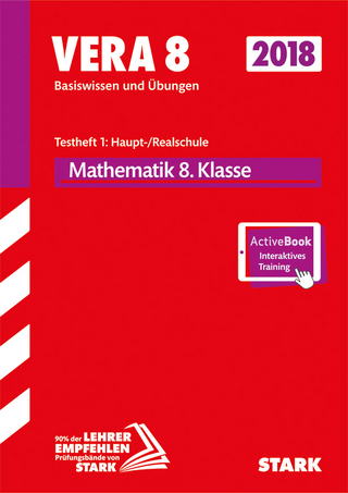 VERA 8 Testheft 1: Haupt-/Realschule - Mathematik + ActiveBook