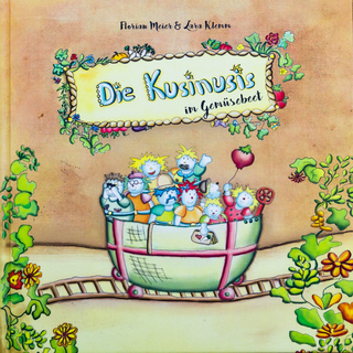 Die Kusinusis im Gemüsebeet