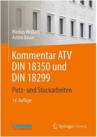 Kommentar ATV DIN 18350 und DIN 18299